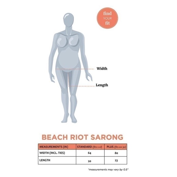 Beach Riot Melanie Sarong in Miami Peony One Size - Picture 4 of 7